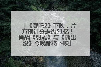《哪吒2》下映，片方预计分走约51亿！肖战《射雕》与《熊出没》今晚都将下映