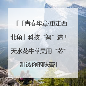 「青春华章·重走西北角」科技“智”造!天水花牛苹果用“芯”甜透你的味蕾