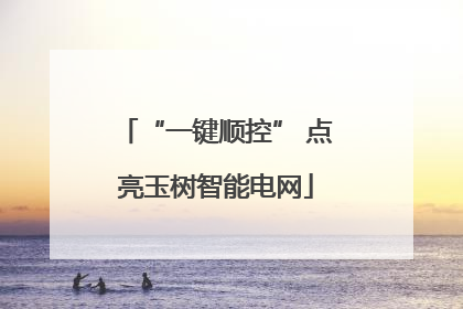 “一键顺控” 点亮玉树智能电网