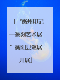 “衡州印记—篆刻艺术展”衡阳县巡展开展