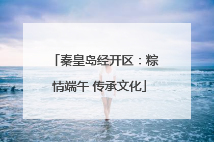 秦皇岛经开区：粽情端午 传承文化