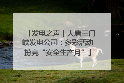 发电之声｜大唐三门峡发电公司：多彩活动扮亮“安全生产月”