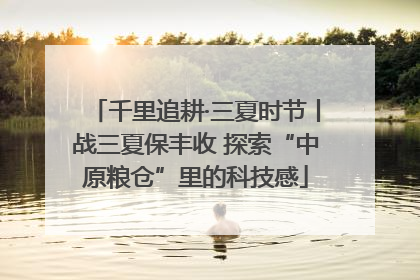 千里追耕·三夏时节丨战三夏保丰收 探索“中原粮仓”里的科技感
