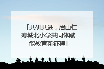 共研共进，眉山仁寿城北小学共同体赋能教育新征程