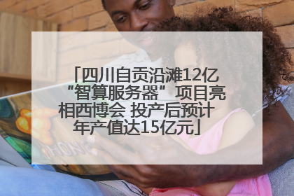 四川自贡沿滩12亿“智算服务器”项目亮相西博会 投产后预计年产值达15亿元