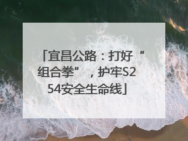 宜昌公路：打好“组合拳”，护牢S254安全生命线
