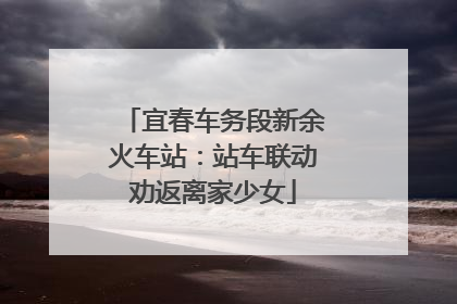 宜春车务段新余火车站：站车联动劝返离家少女