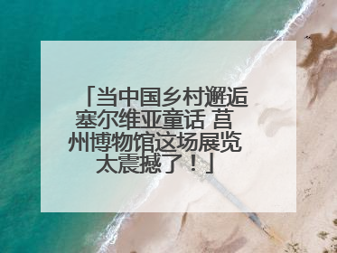 当中国乡村邂逅塞尔维亚童话 莒州博物馆这场展览太震撼了！