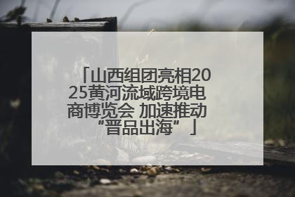 山西组团亮相2025黄河流域跨境电商博览会 加速推动“晋品出海”