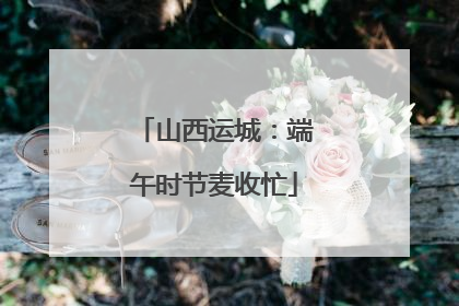 山西运城：端午时节麦收忙