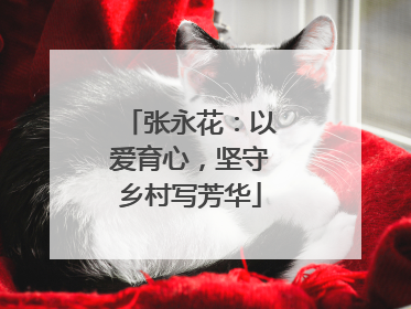 张永花：以爱育心，坚守乡村写芳华