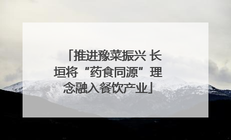 推进豫菜振兴 长垣将“药食同源”理念融入餐饮产业