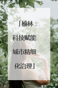 榆林：科技赋能城市精细化治理