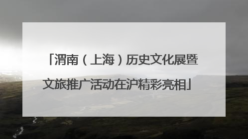 渭南（上海）历史文化展暨文旅推广活动在沪精彩亮相