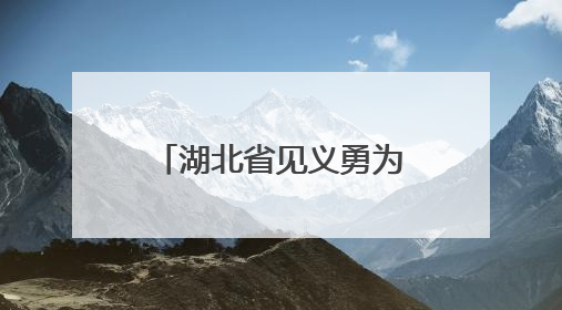 湖北省见义勇为先进邓章明：六米深水勇救人，生死瞬间显大爱