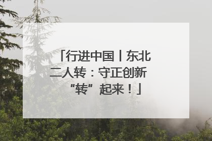 行进中国丨东北二人转：守正创新“转”起来！