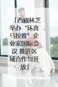 西藏林芝举办“环喜马拉雅”企业家国际会议 推进区域合作与开放