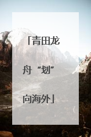 青田龙舟“划”向海外