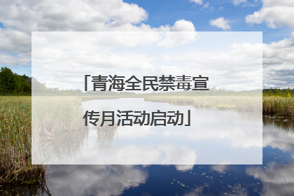 青海全民禁毒宣传月活动启动