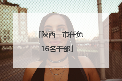 陕西一市任免16名干部