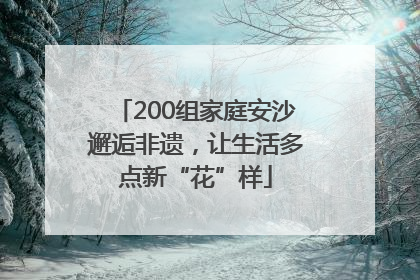 200组家庭安沙邂逅非遗，让生活多点新“花”样