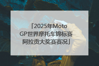 2025年MotoGP世界摩托车锦标赛阿拉贡大奖赛赛况