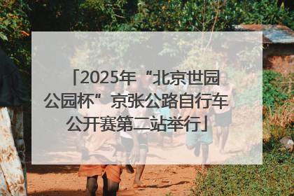 2025年“北京世园公园杯”京张公路自行车公开赛第二站举行