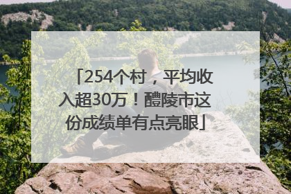 254个村，平均收入超30万！醴陵市这份成绩单有点亮眼